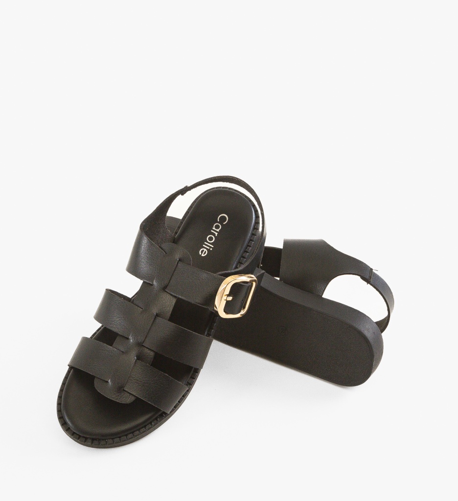 Sandale Dama Sekora Negre - Eleganță și Confort - imagine 5