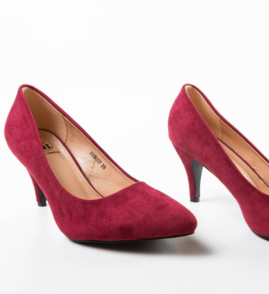 Pantofi Birro Grena Eleganți - imagine 7