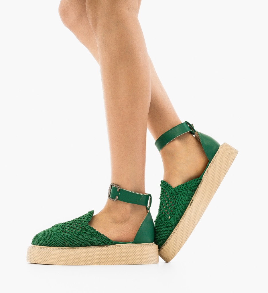 Pantofi Casual Rauros Verzi - Confort și Stil