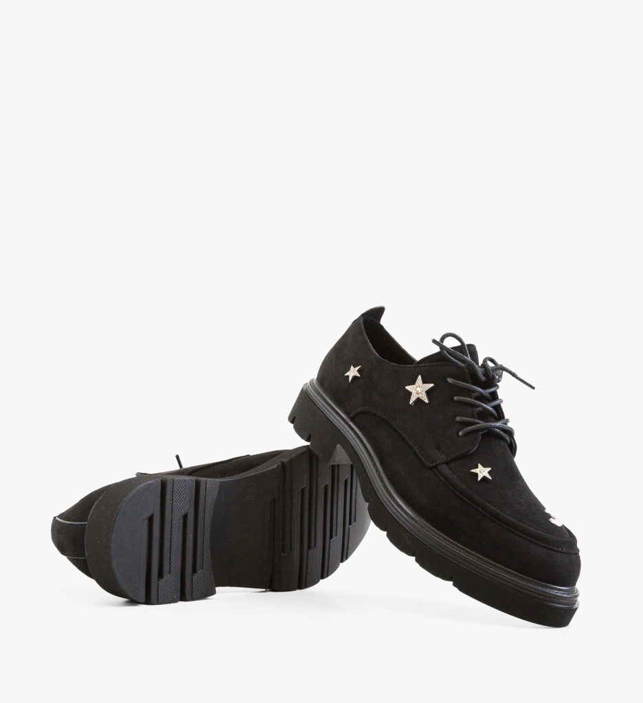 Pantofi Casual Stellar Negri – Stil și Confort - imagine 3