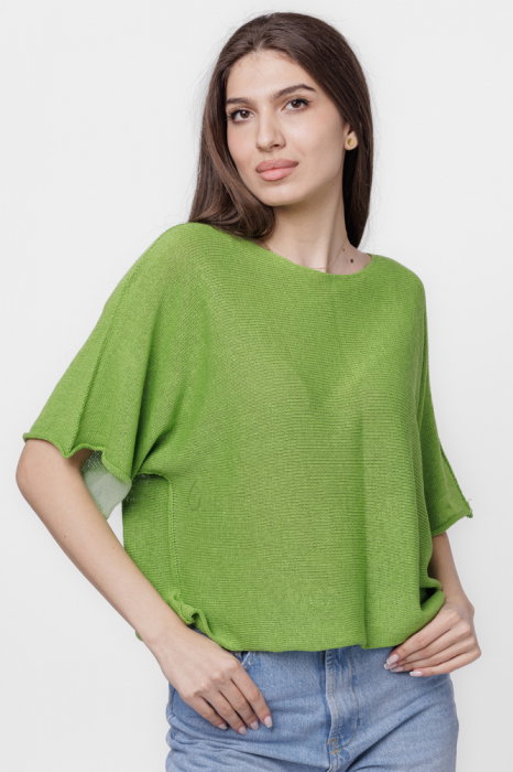 Bluză Kimono Verde Oliv | Shopika