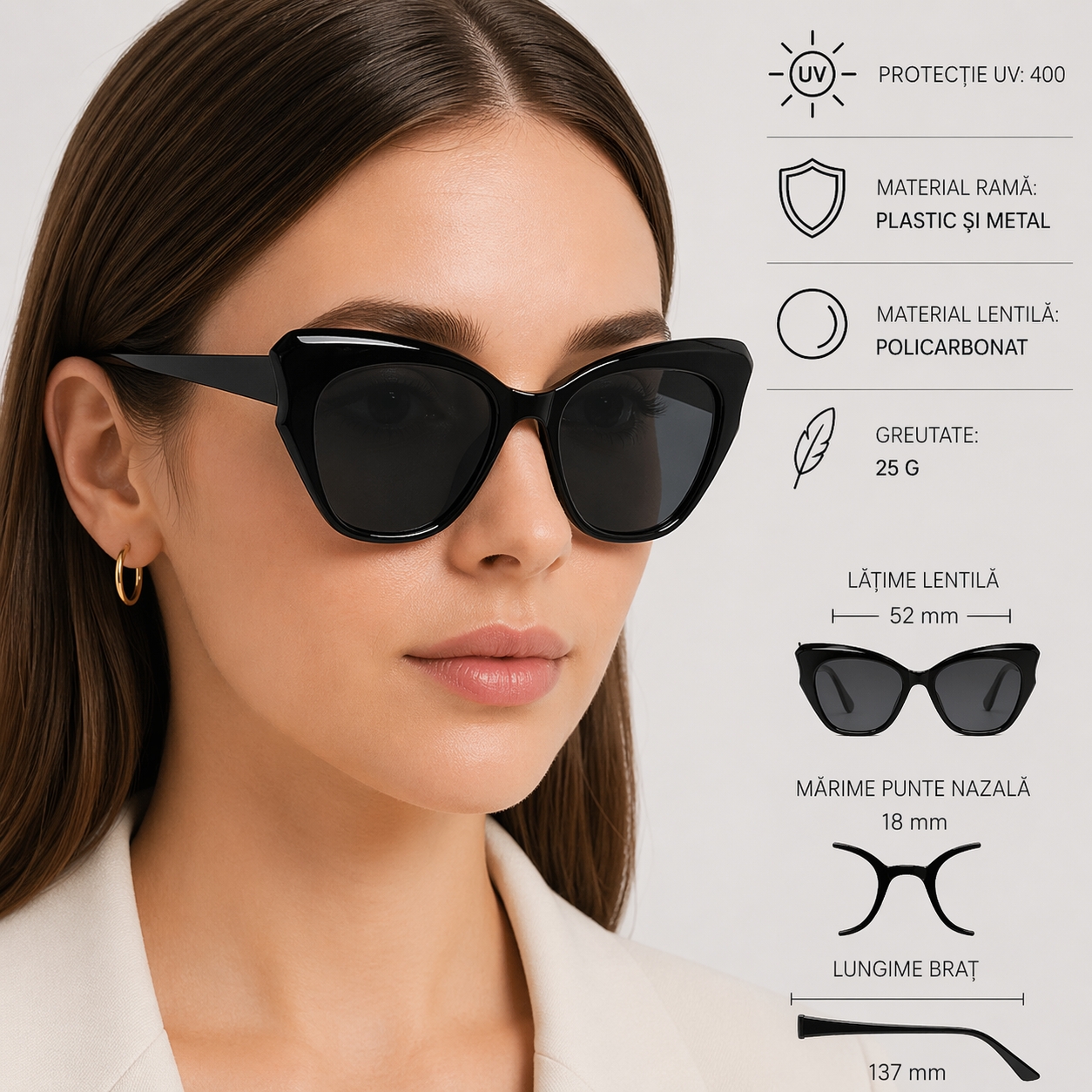Ochelari Picadili SG199 | Stil și Protecție UV400 - imagine 5