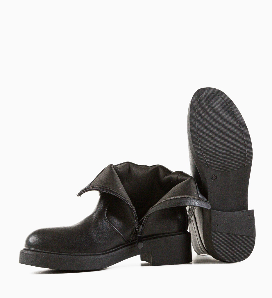 Ghete Dama Boursex Negre | Eleganță și Confort - imagine 6