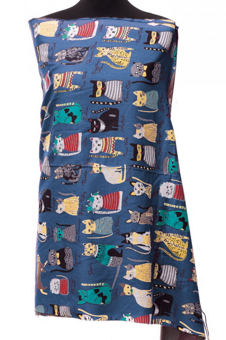 Esarfă Casmir Pisici Shopika | Design Elegant - imagine 1