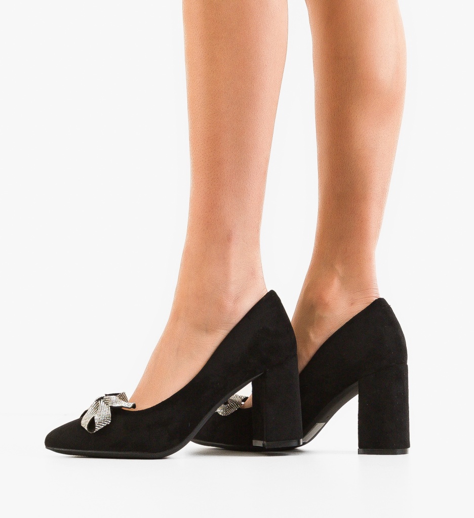 Pantofi Yesee Negri 2 - Eleganță și Stil - imagine 2