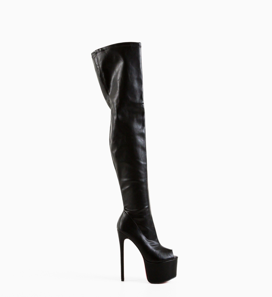 Cizme Dama Reeve Negre | Eleganță și Stil - imagine 7