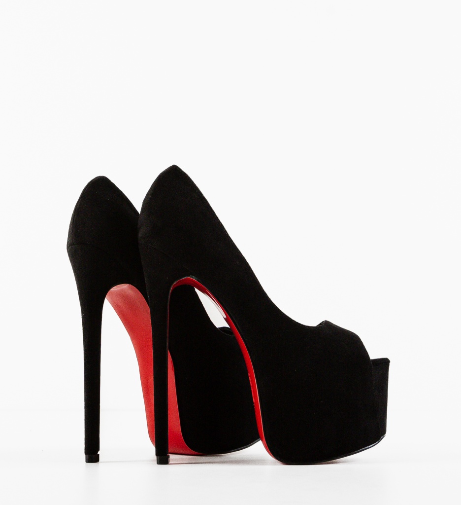 Pantofi Braken Negri - Eleganță și Stil - imagine 7