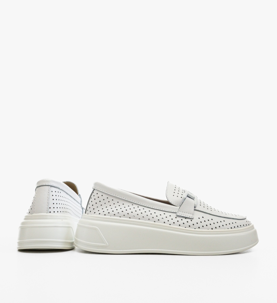 Pantofi Casual Lezzer Albi - Stil și Confort Zilnic - imagine 4