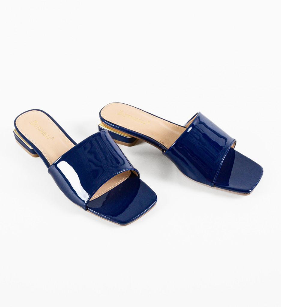 Saboti Dama Bleumarin Eleganți și Confortabili - imagine 5