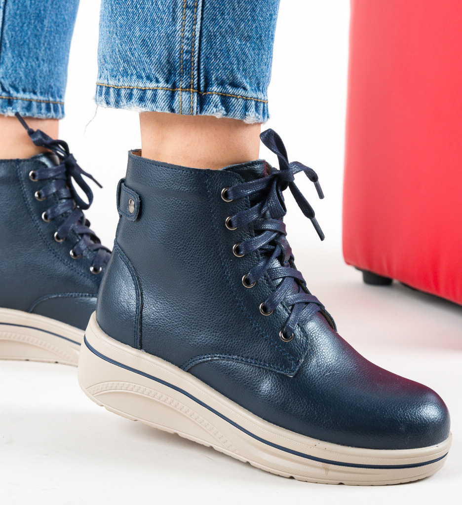 Pantofi Casual Lakiob Bleumarin - Confort și Stil - imagine 4