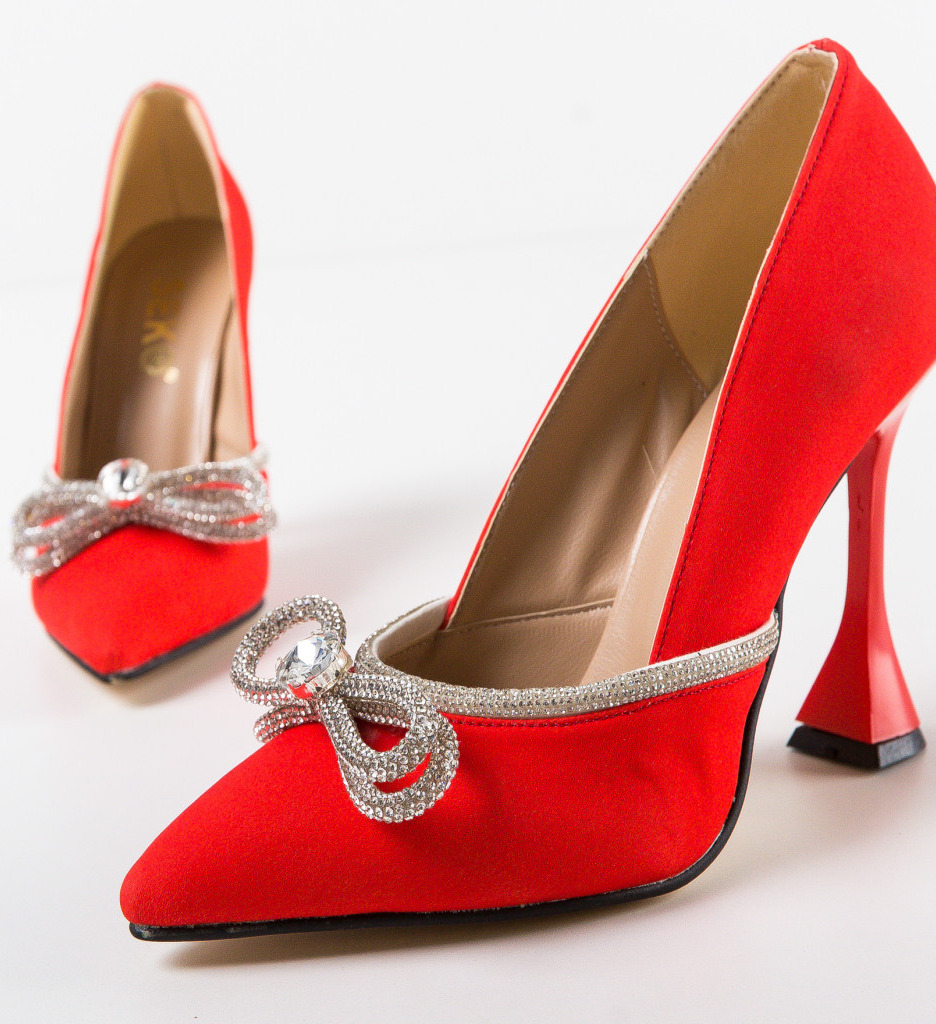 Pantofi Armas Rosii cu Toc - Eleganță și Stil - imagine 6