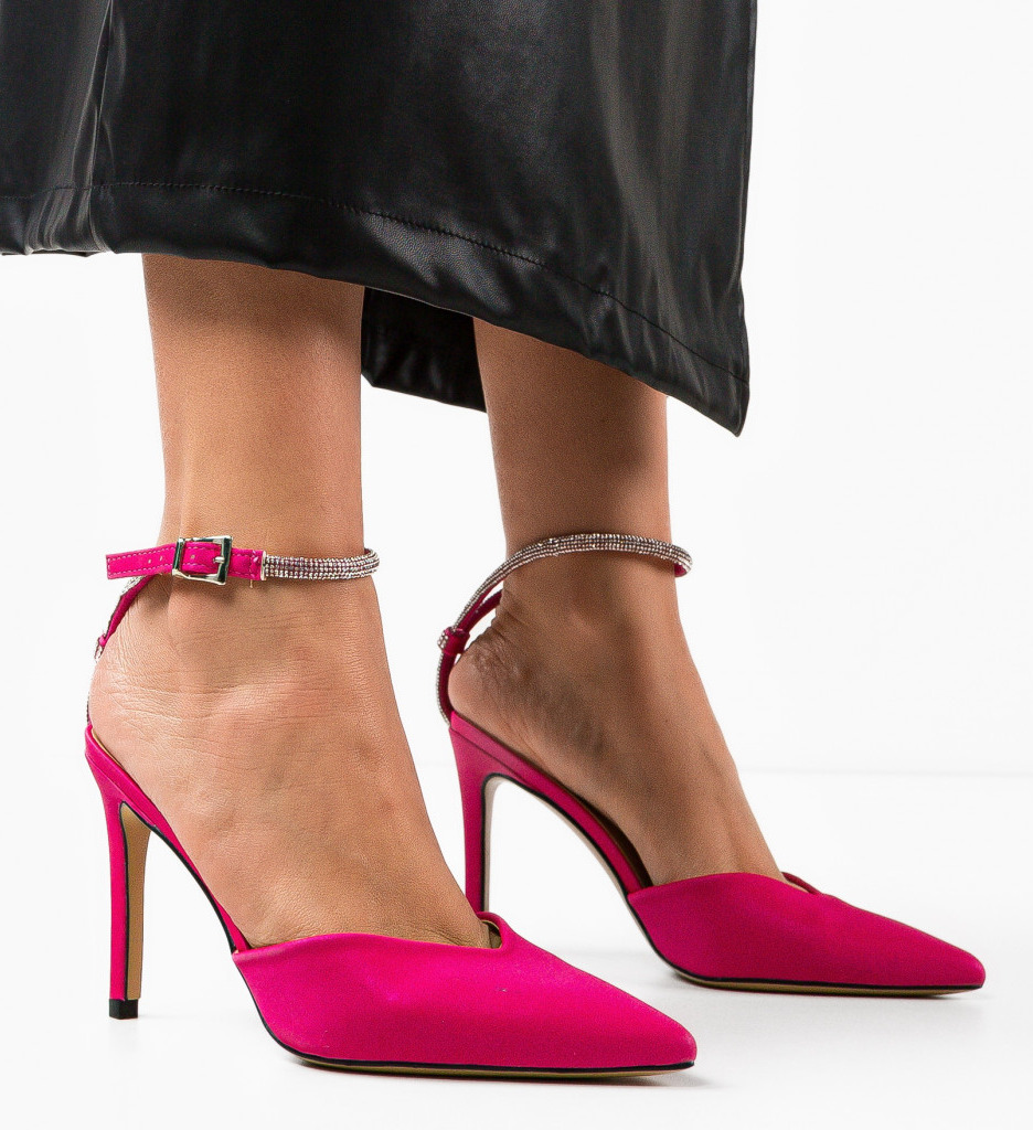 Pantofi dama Lakeshi Fuchsia - Eleganță și Stil - imagine 2