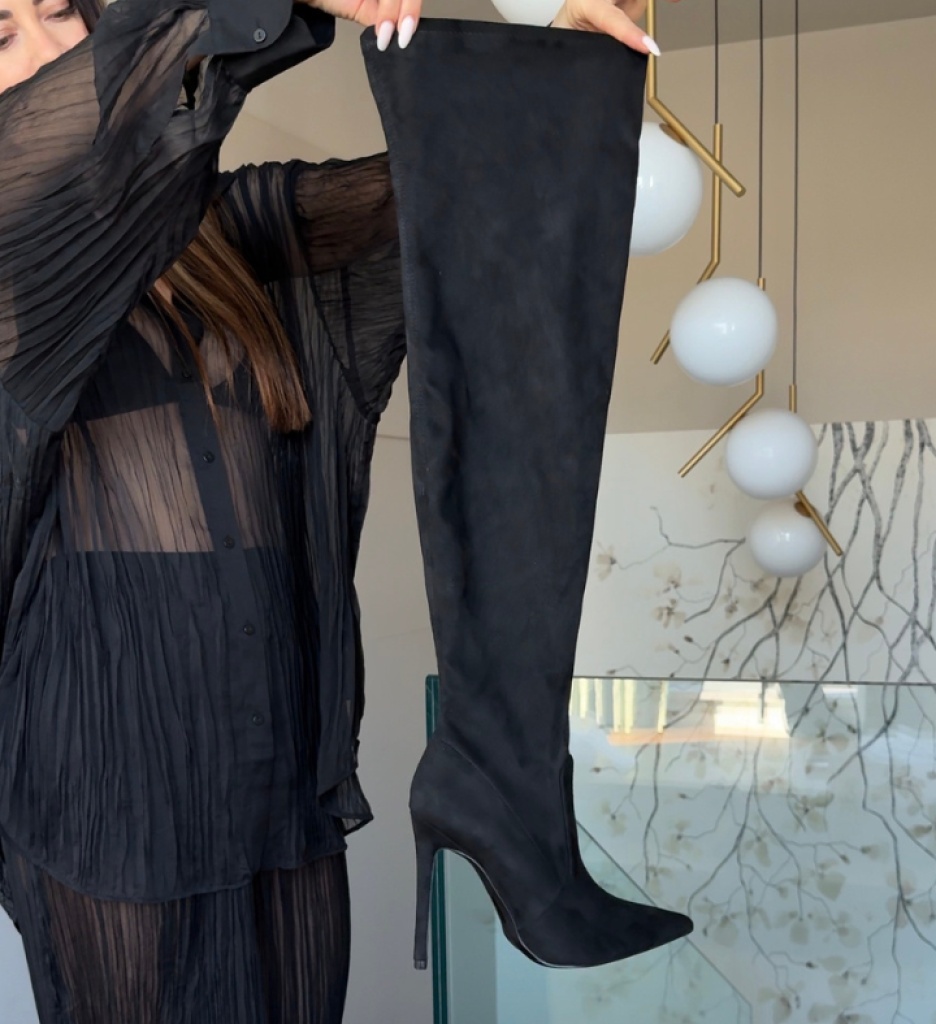 Cizme Kaduku Negre - Eleganță și Stil - imagine 7