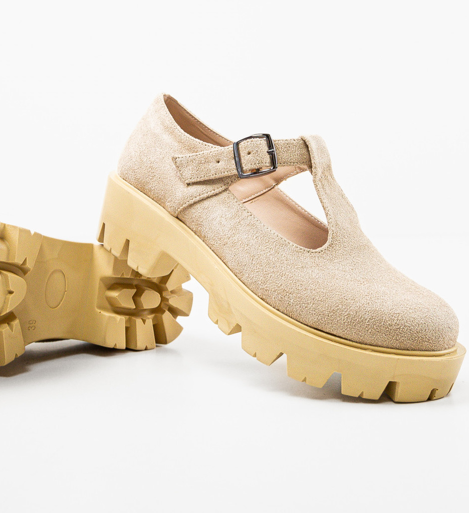 Pantofi Casual Lybon Bej - Confort și Eleganță - imagine 7