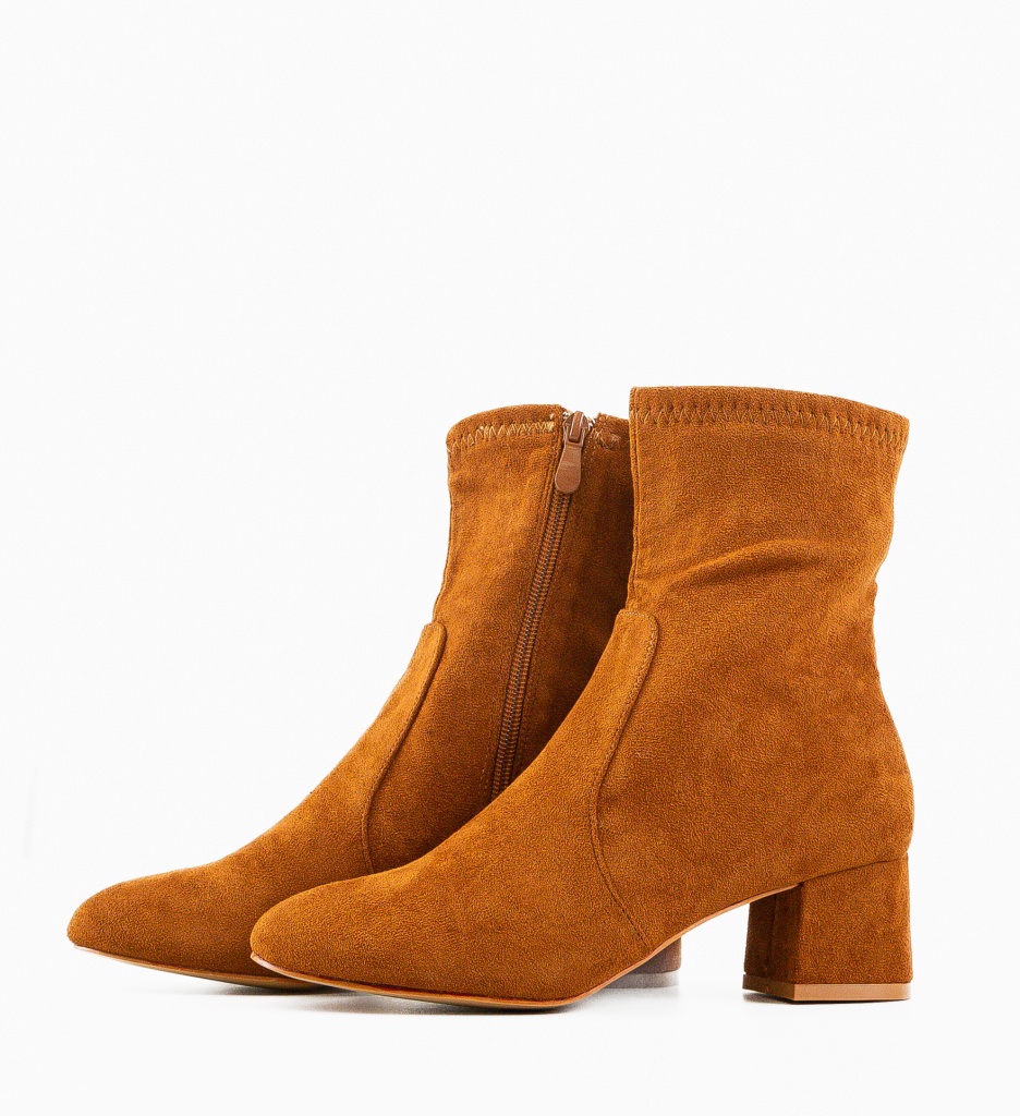 Botine Dama Ismael Camel - Eleganță și Confort - imagine 7