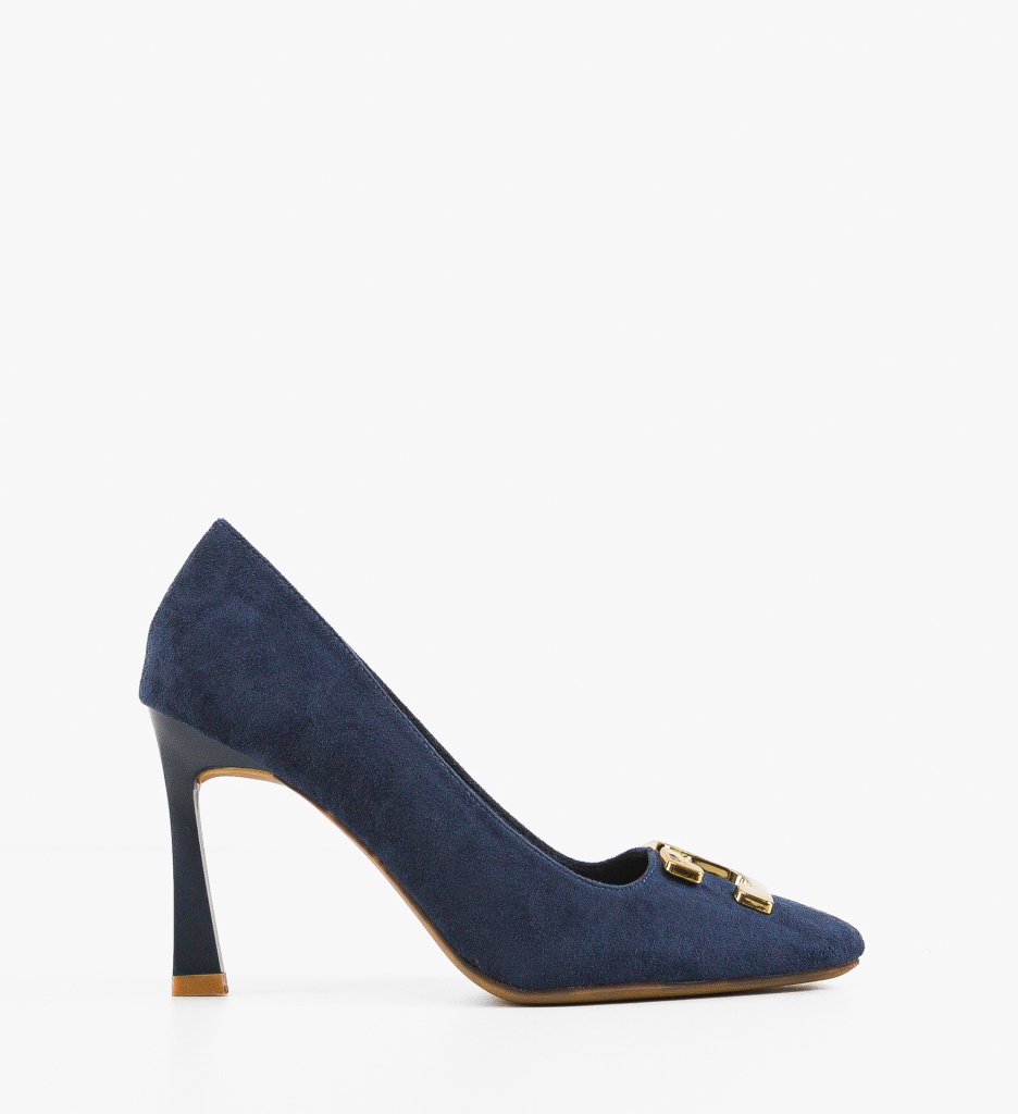 Pantofi Toc Debora Bleumarin - Eleganță Asigurată - imagine 6