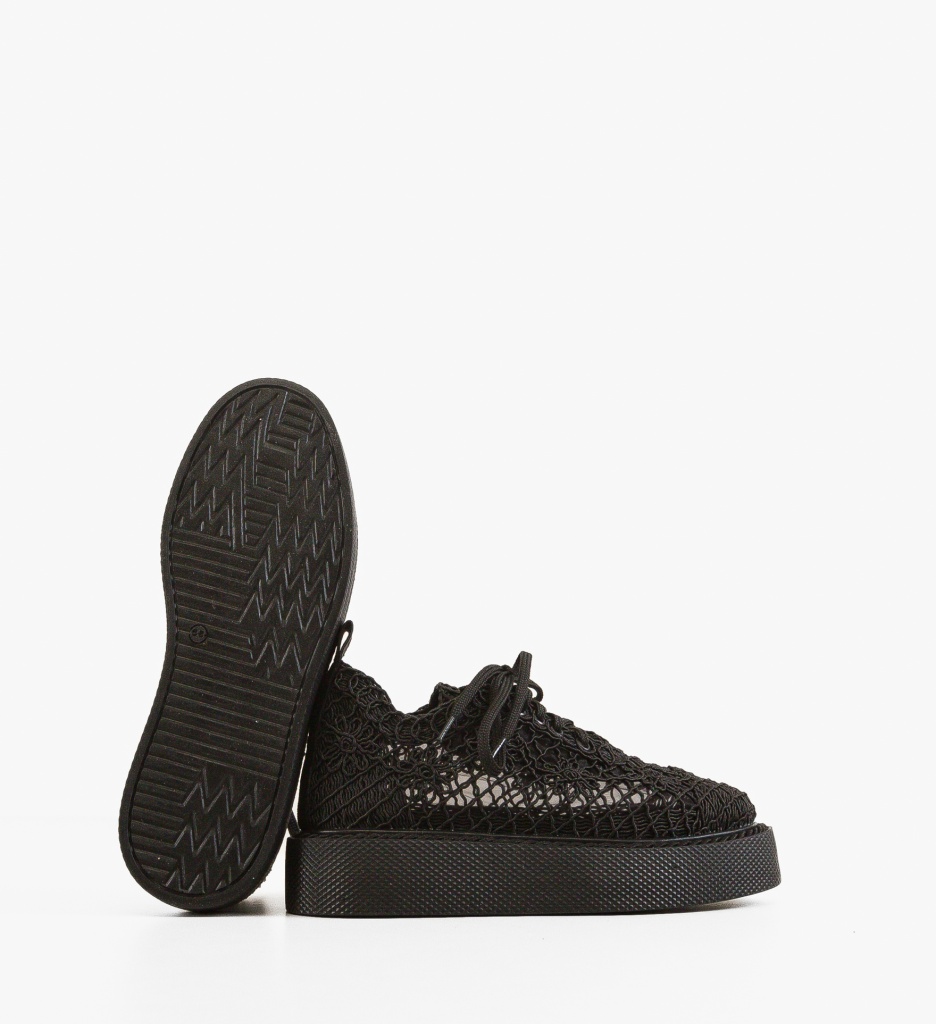 Pantofi Casual Ystory Negri - Confort & Stil - imagine 4