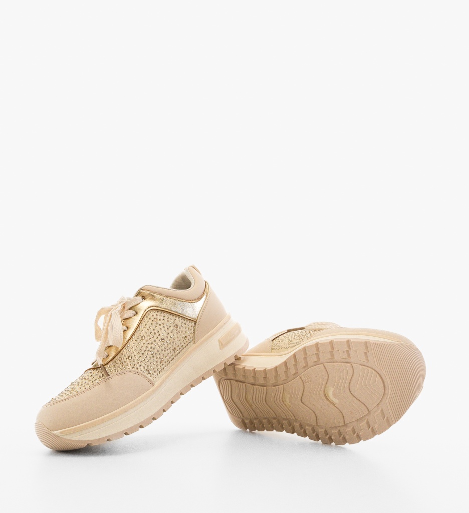 Pantofi Sport Rani Bej | Stil și Confort Zilnic - imagine 5