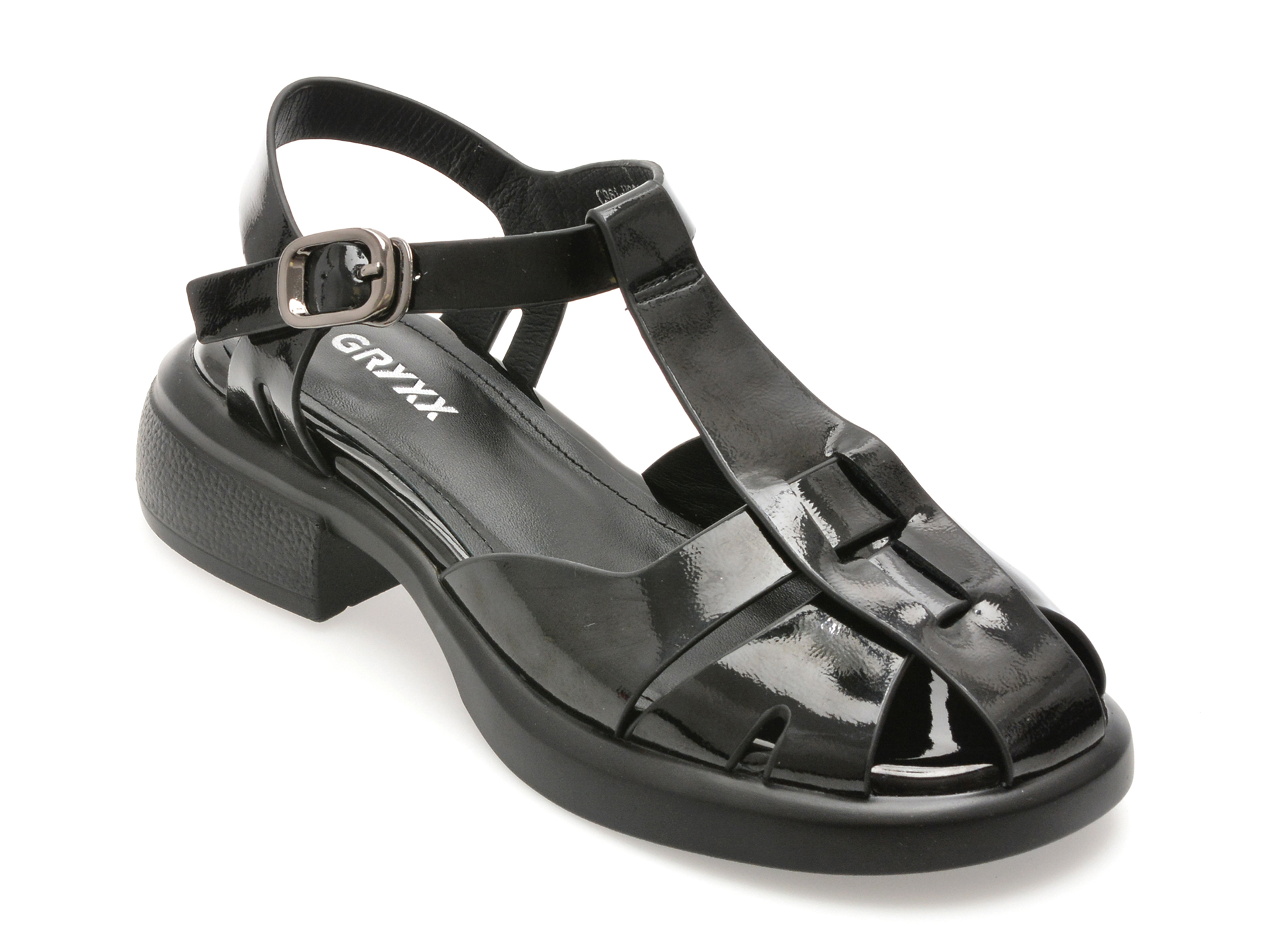 Sandale Gryxx H821 din Piele Lacuită - Eleganță