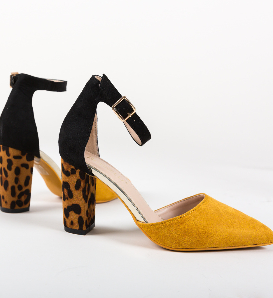 Pantofi Kory Galbeni - Notă de Stil Elegant - imagine 6