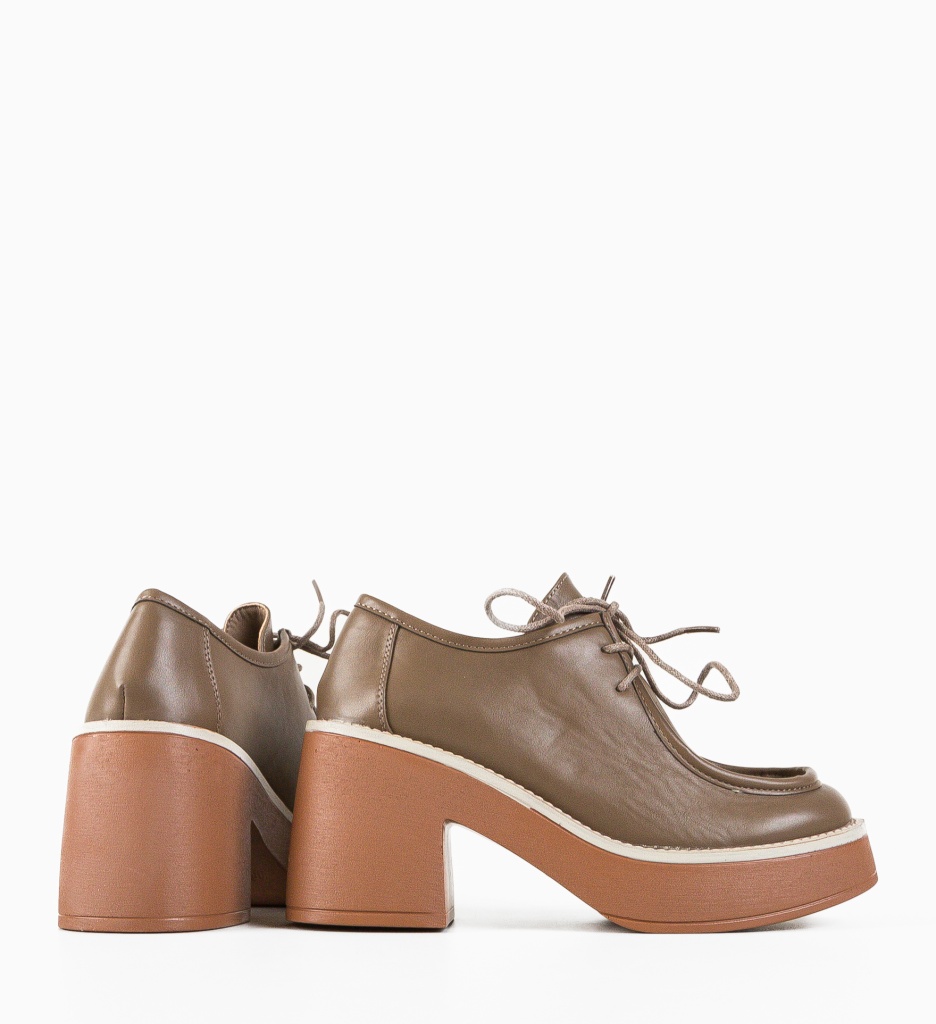 Pantofi Casual Aylmer Khaki | Confort & Stil - imagine 5