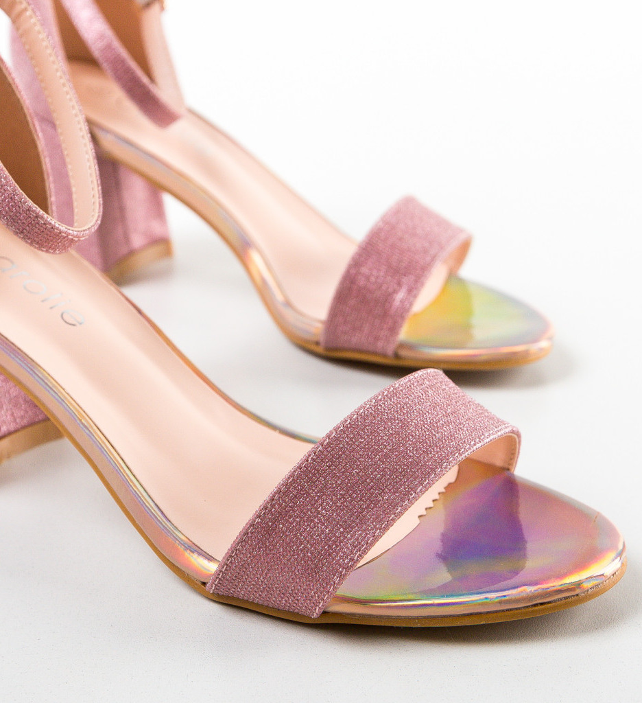 Sandale Parker Roz Elegante cu Toc - imagine 6