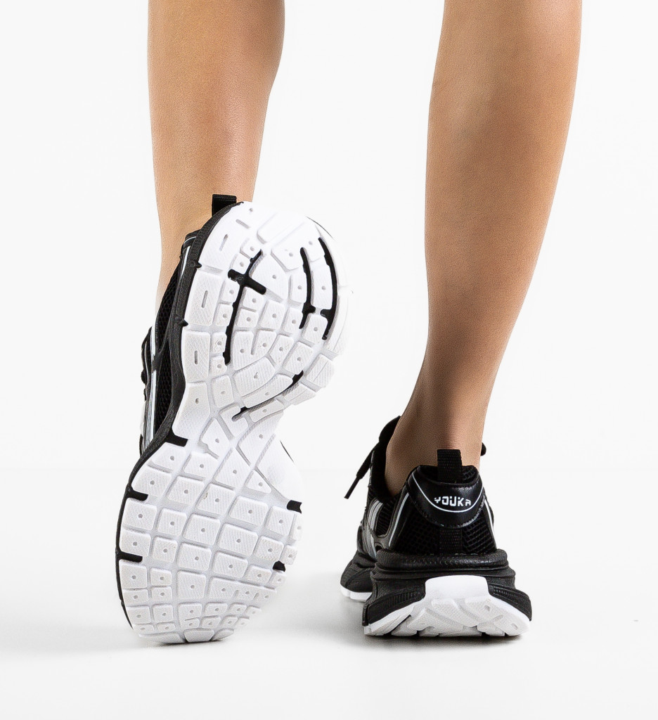 Sneakers Dama Ydouka Negri | Confort Urban - imagine 3