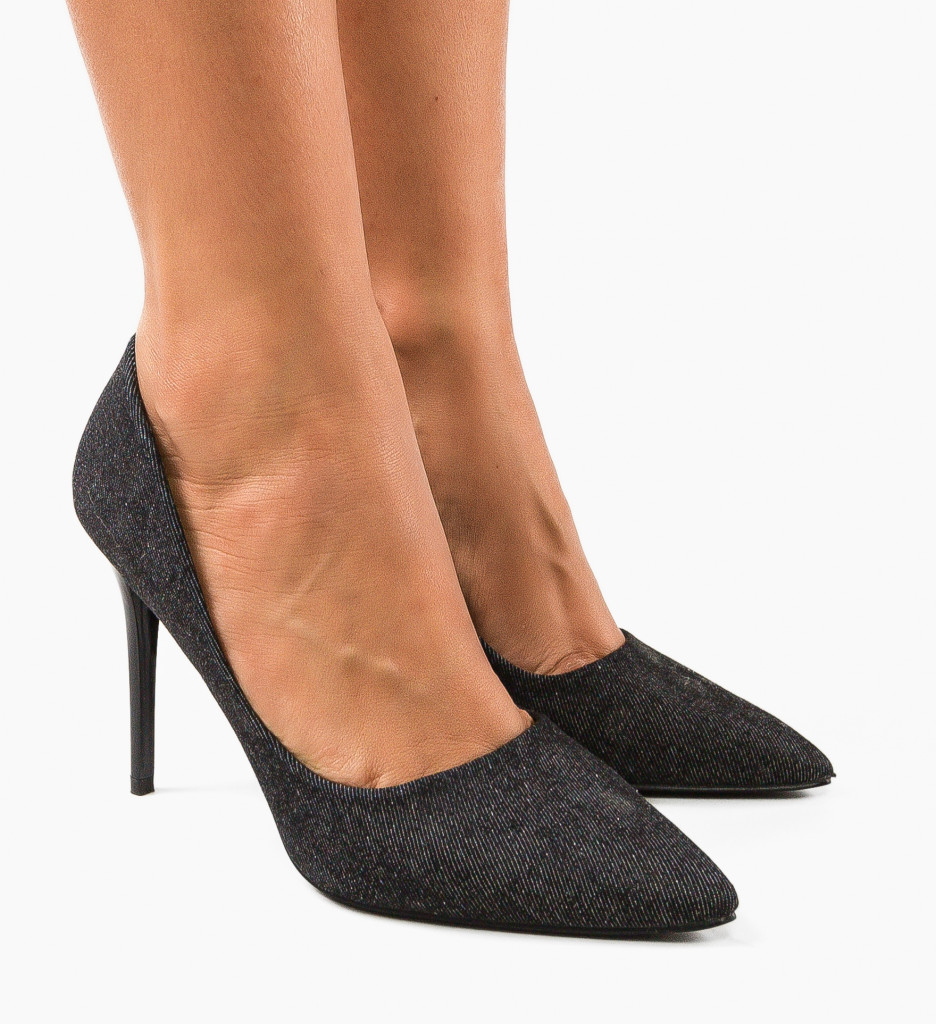 Pantofi Spreez Negri - Eleganță și Stil - imagine 3