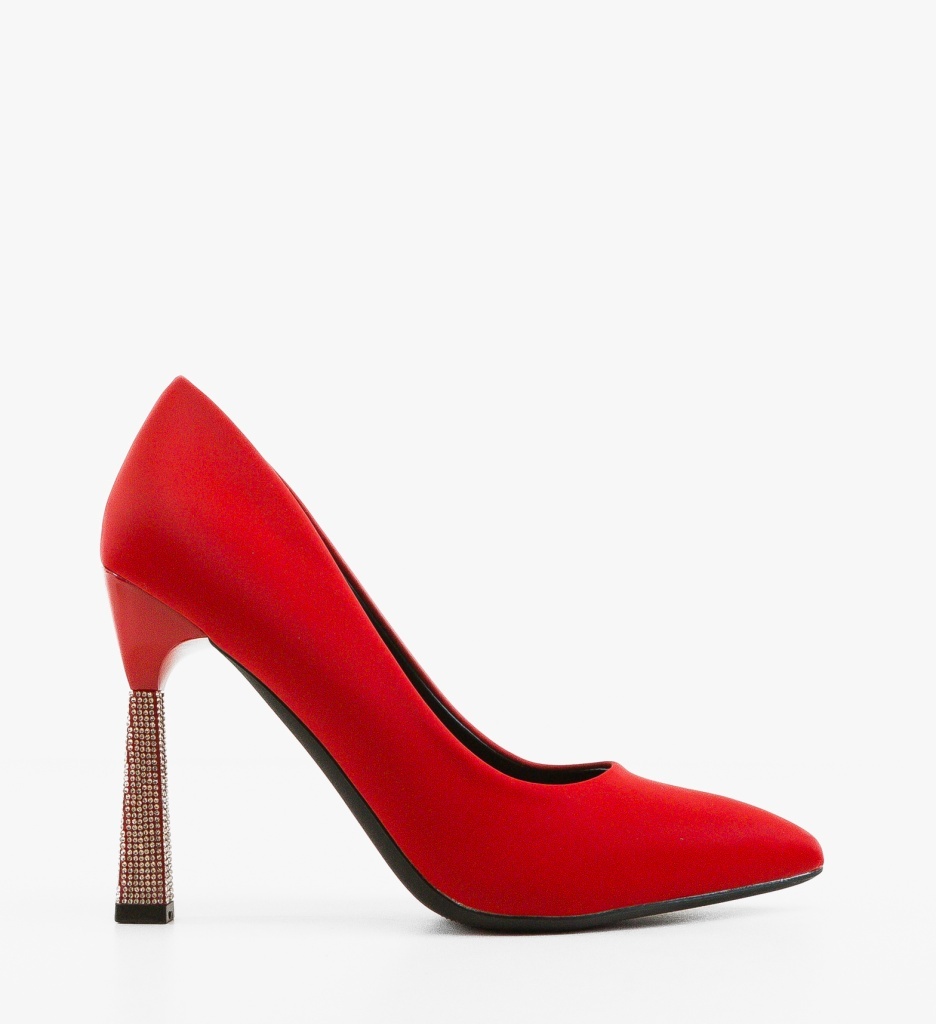 Pantofi cu toc Karem Rosii - Eleganță și Stil - imagine 6