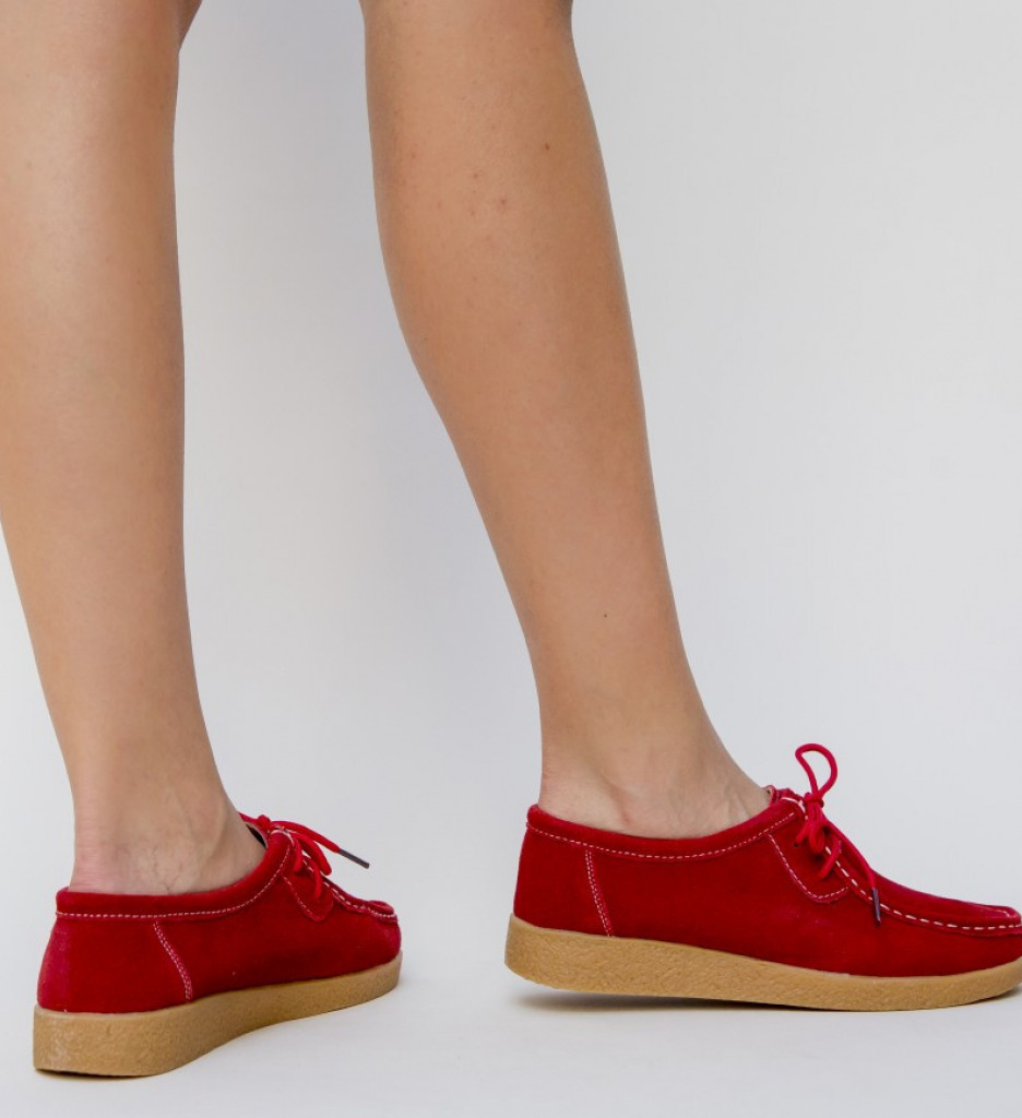 Pantofi Casual Neca Rosii | Stil și Confort - imagine 3