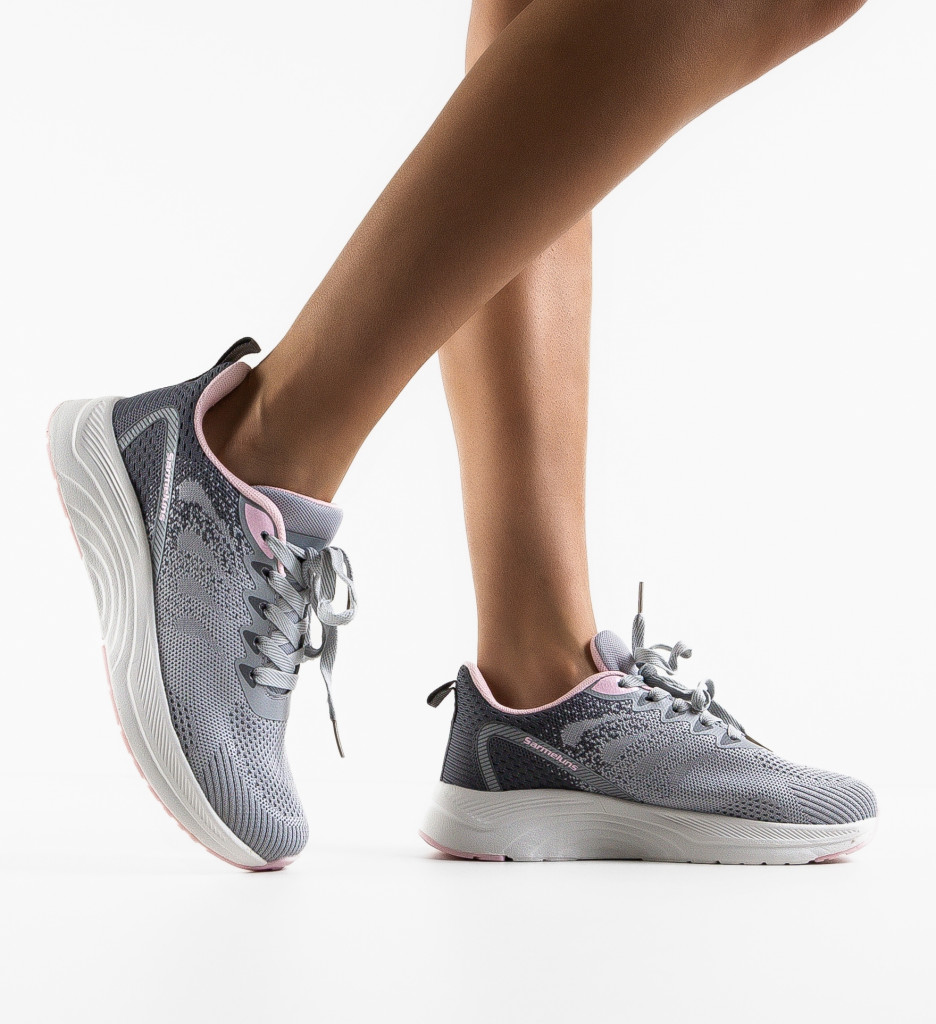 Pantofi Sport Mae Gri - Confort si Stil