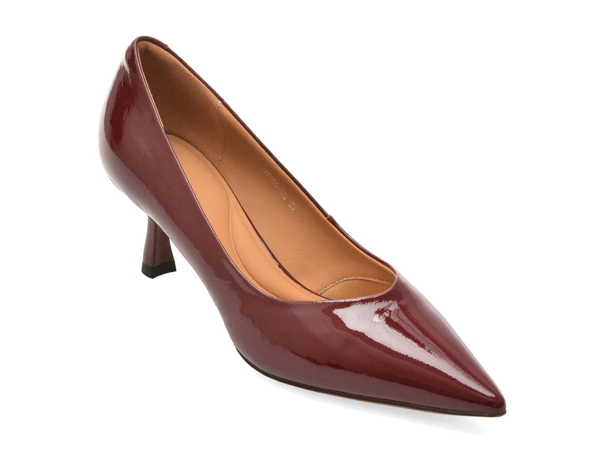 Pantofi Eleganti Epica in Piele Naturala Lacuita - imagine 2