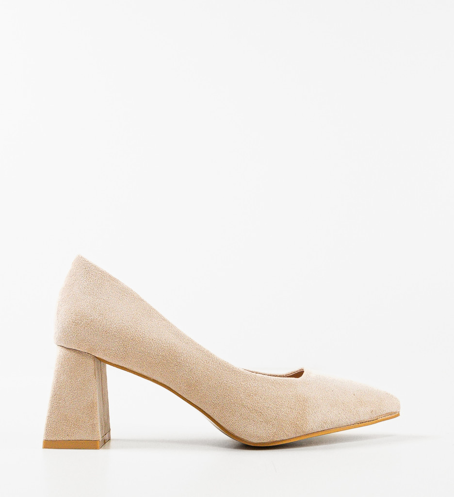 Pantofi Dama Adria Bej | Eleganți și Versatili - imagine 4