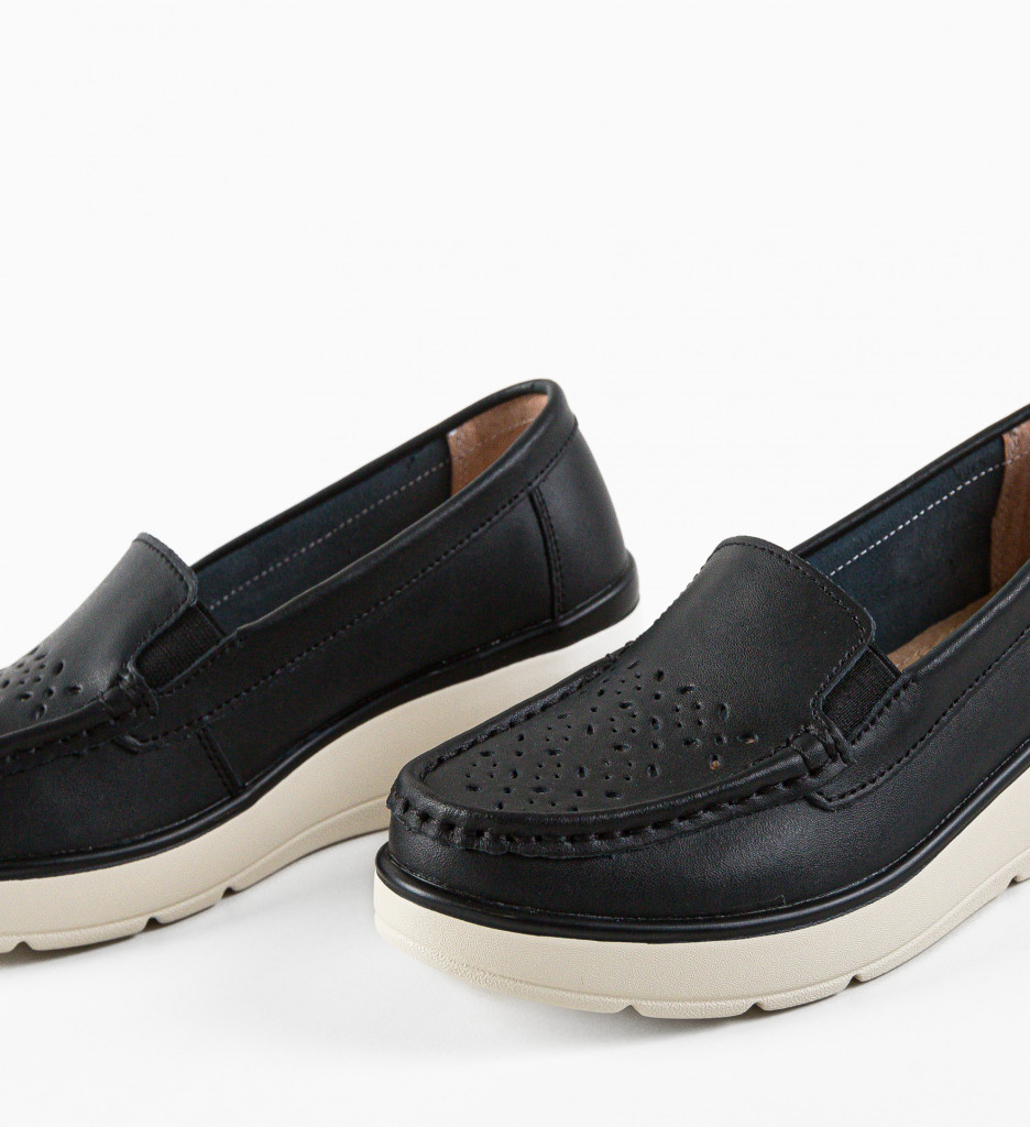 Pantofi Casual Atic Negre - Confort Zi cu Zi - imagine 6