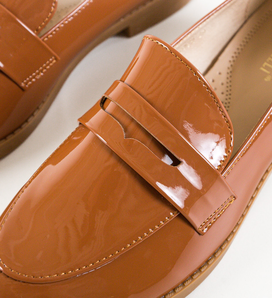 Pantofi Chikere Camel | Confort și Stil Casual - imagine 6