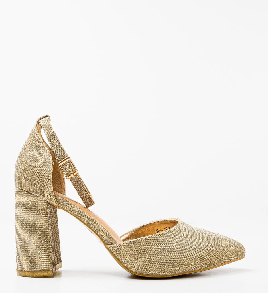 Pantofi Lewis Aurii | Eleganță și Stil - imagine 7