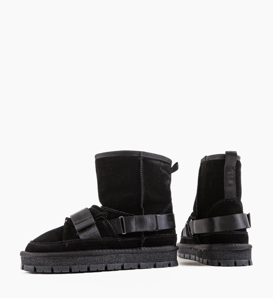 Cizme Ug Niozel Negre - Confort Termic - imagine 7