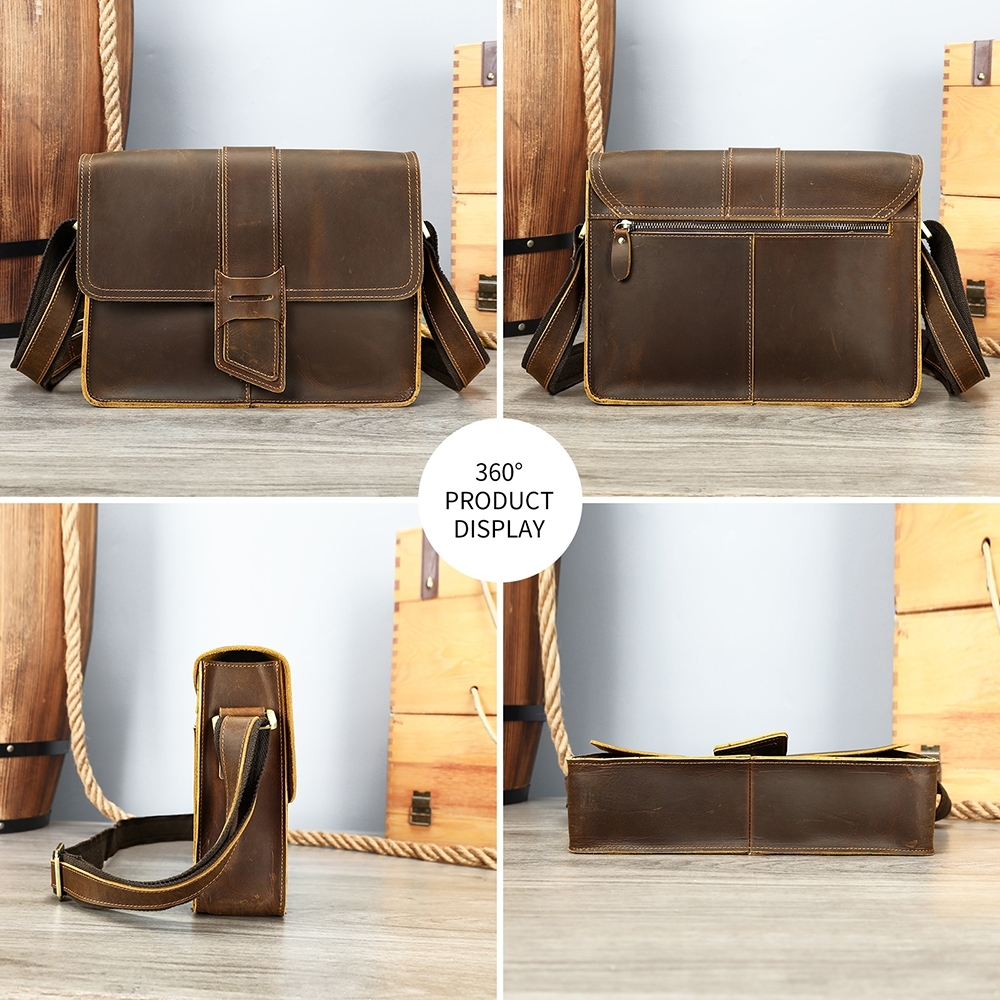 Servieta Barbati Piele Naturala Delis GT3806 - imagine 3