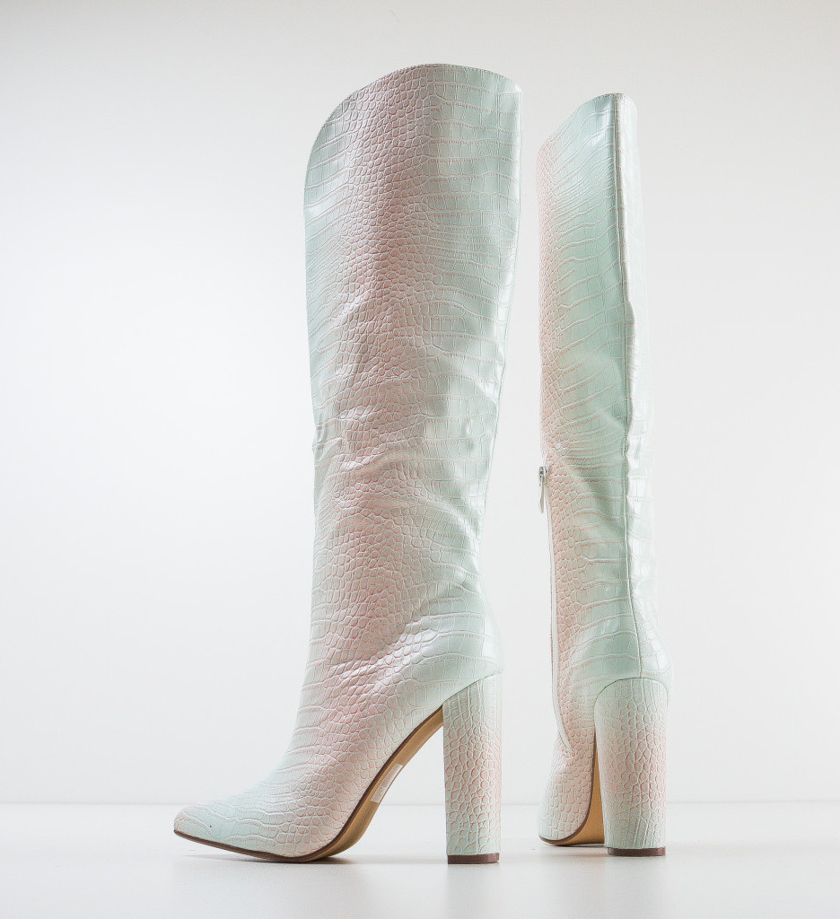 Cizme Heath Albe - Eleganță și Stil Modern - imagine 5