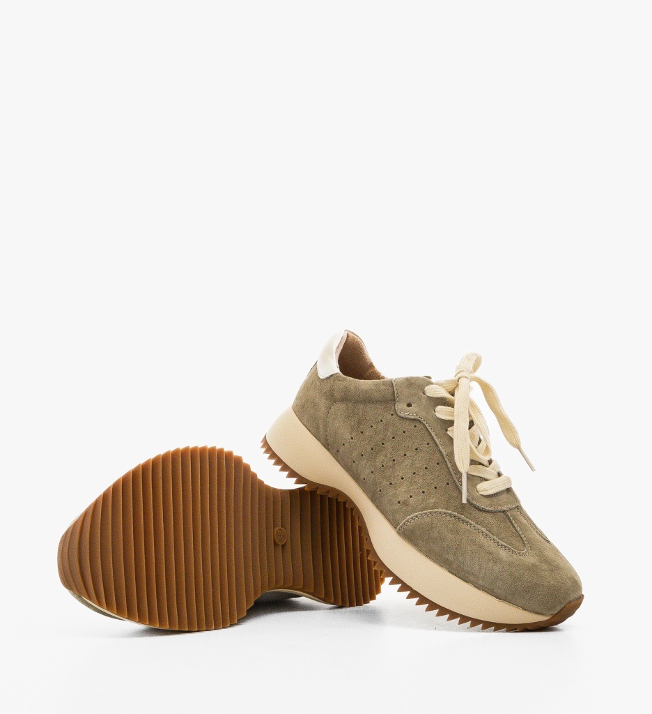 Sneakers Dama Mumbay Gri | Confort & Stil - imagine 5