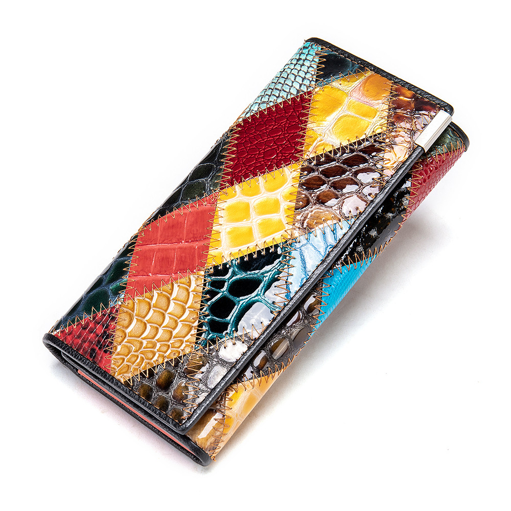 Portofel Dama Delis Candence Multicolor Piele - imagine 4