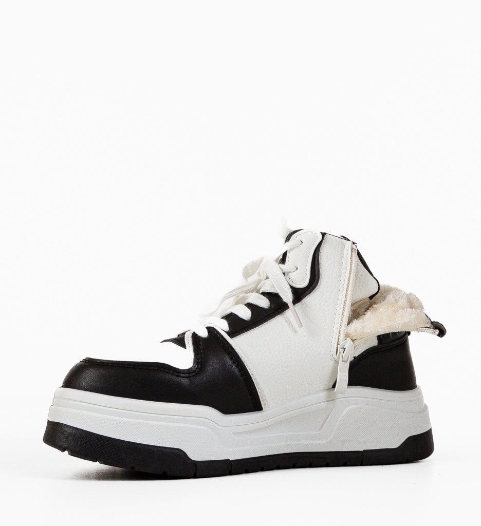 Sneakersi Okayta Albi - Confort și Stil Urban - imagine 6