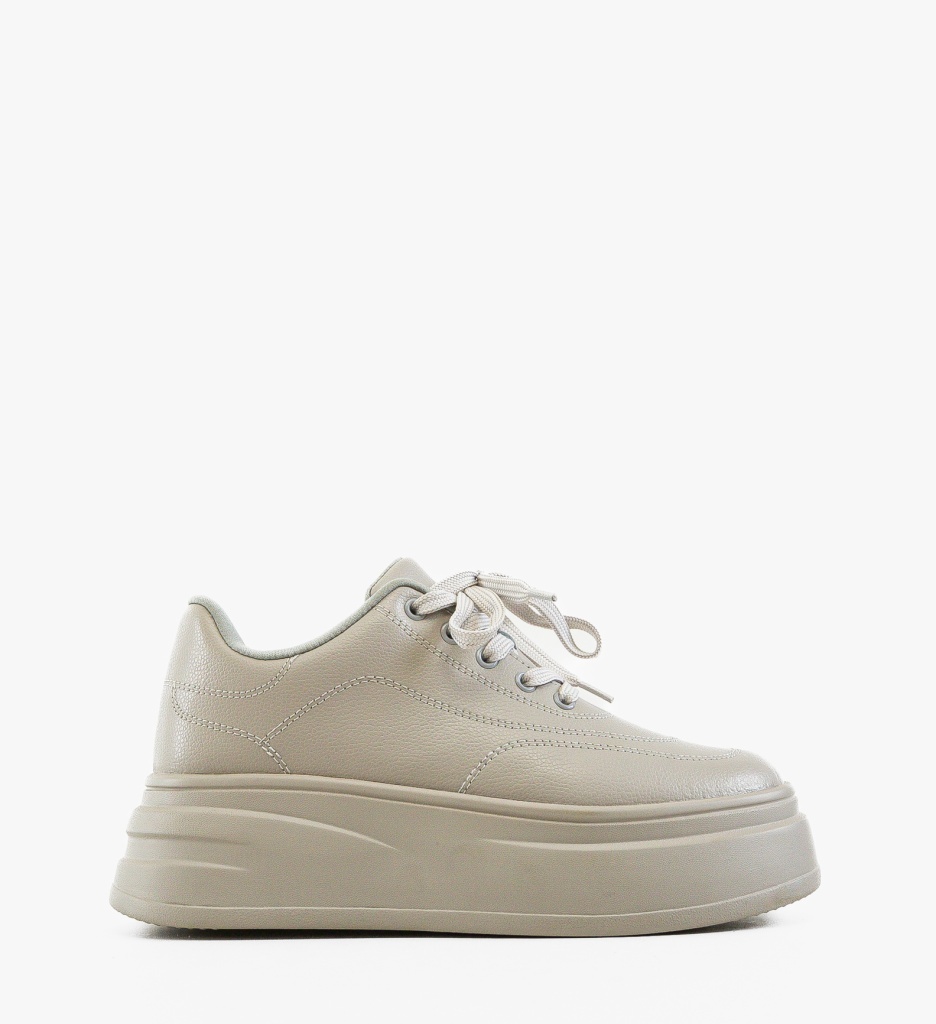 Sneakers Dama Bygdan Gri - Confort și Stil Sport - imagine 6