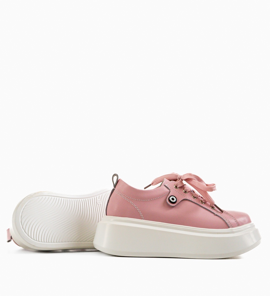 Pantofi Casual Nuandre Roz - Confort și Stil - imagine 7