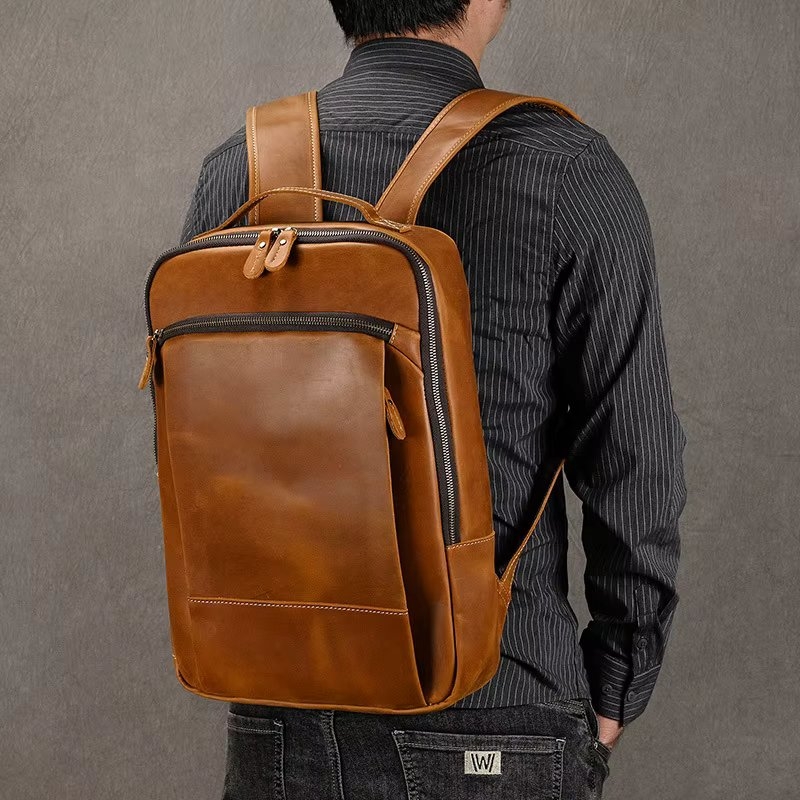 Rucsac Barbati Delis Orion Piele Naturala - imagine 3