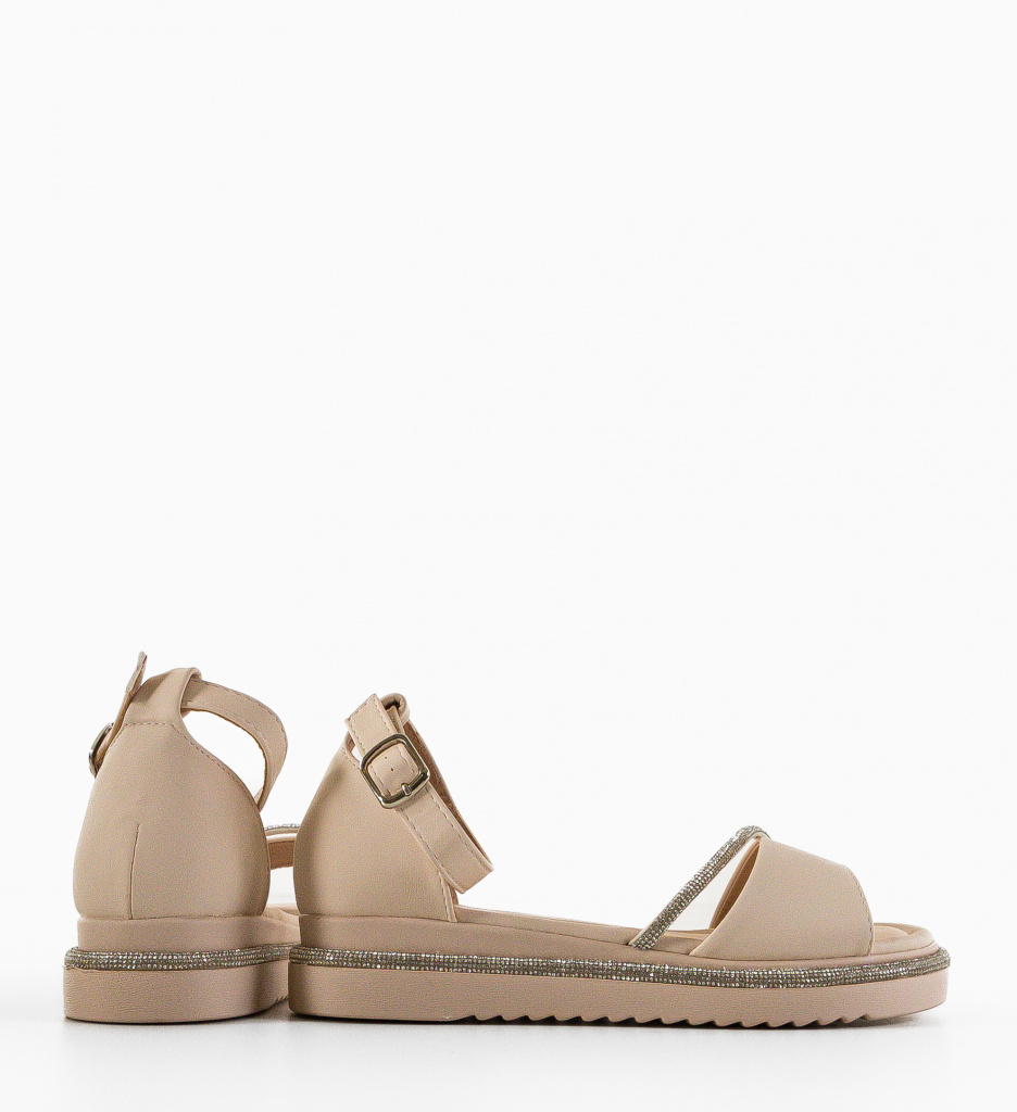 Sandale dama Haarlem Bej - Confort si Eleganta - imagine 5