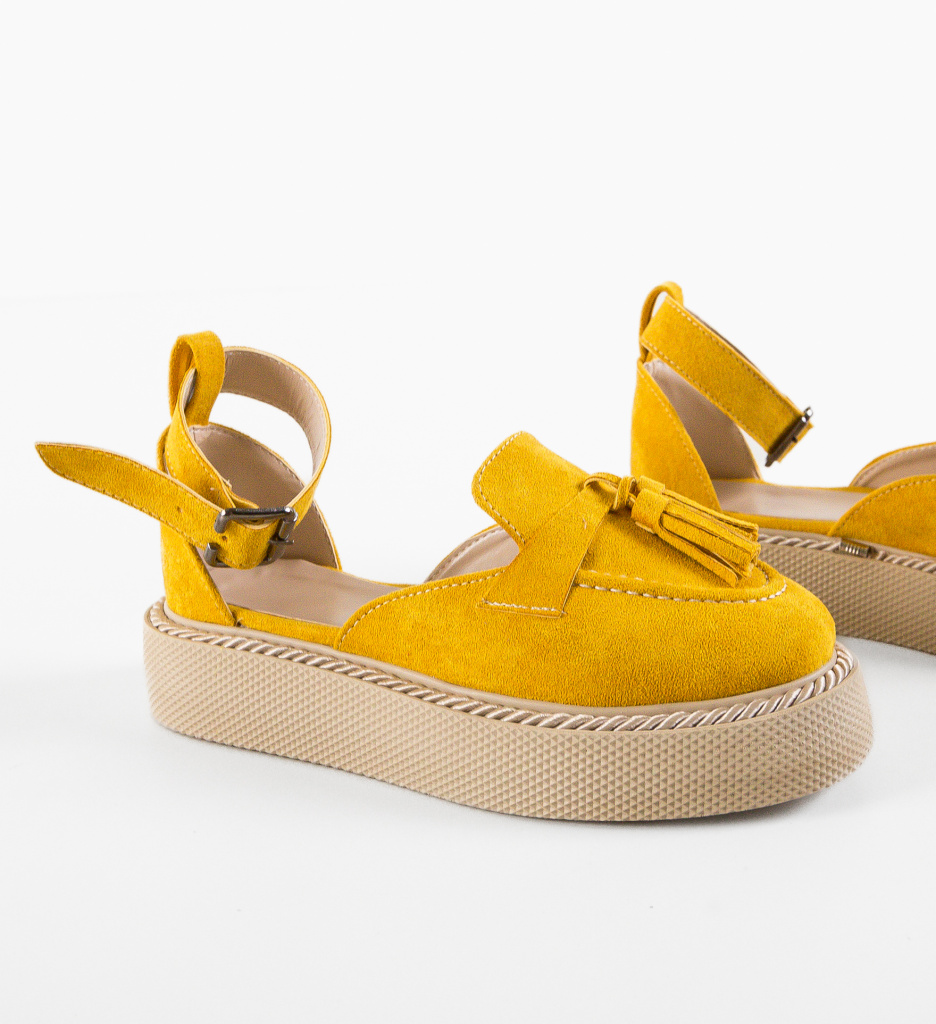 Pantofi Casual Kalin Galbeni | Stil și Confort - imagine 7