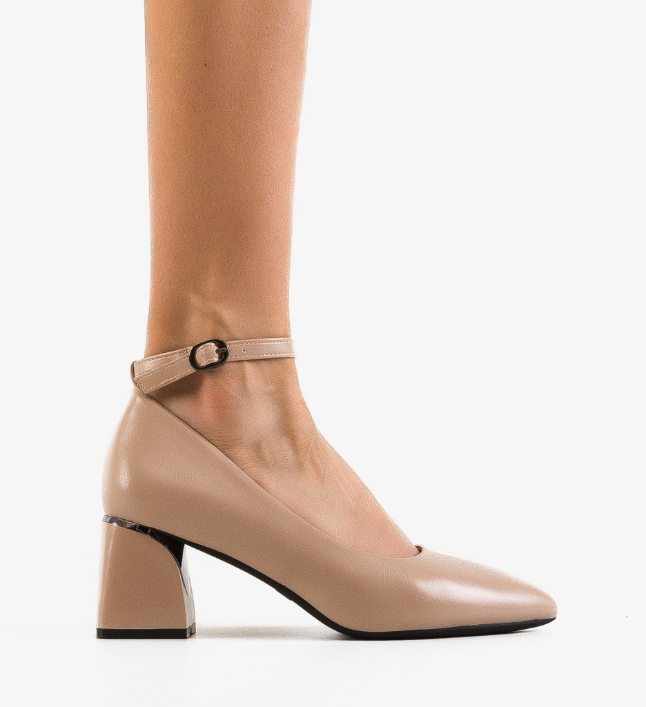 Pantofi Sakre Nude - Eleganță și Stil - imagine 6