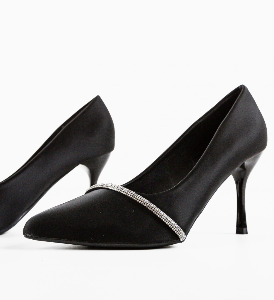 Pantofi Stylosa Negri - Eleganță și Stil - imagine 7