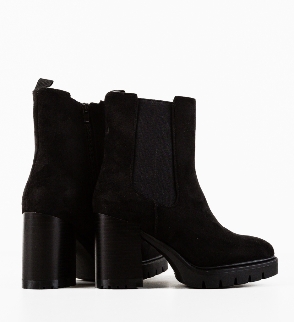 Botine Dama Gideon Negre | Eleganță și Confort - imagine 5